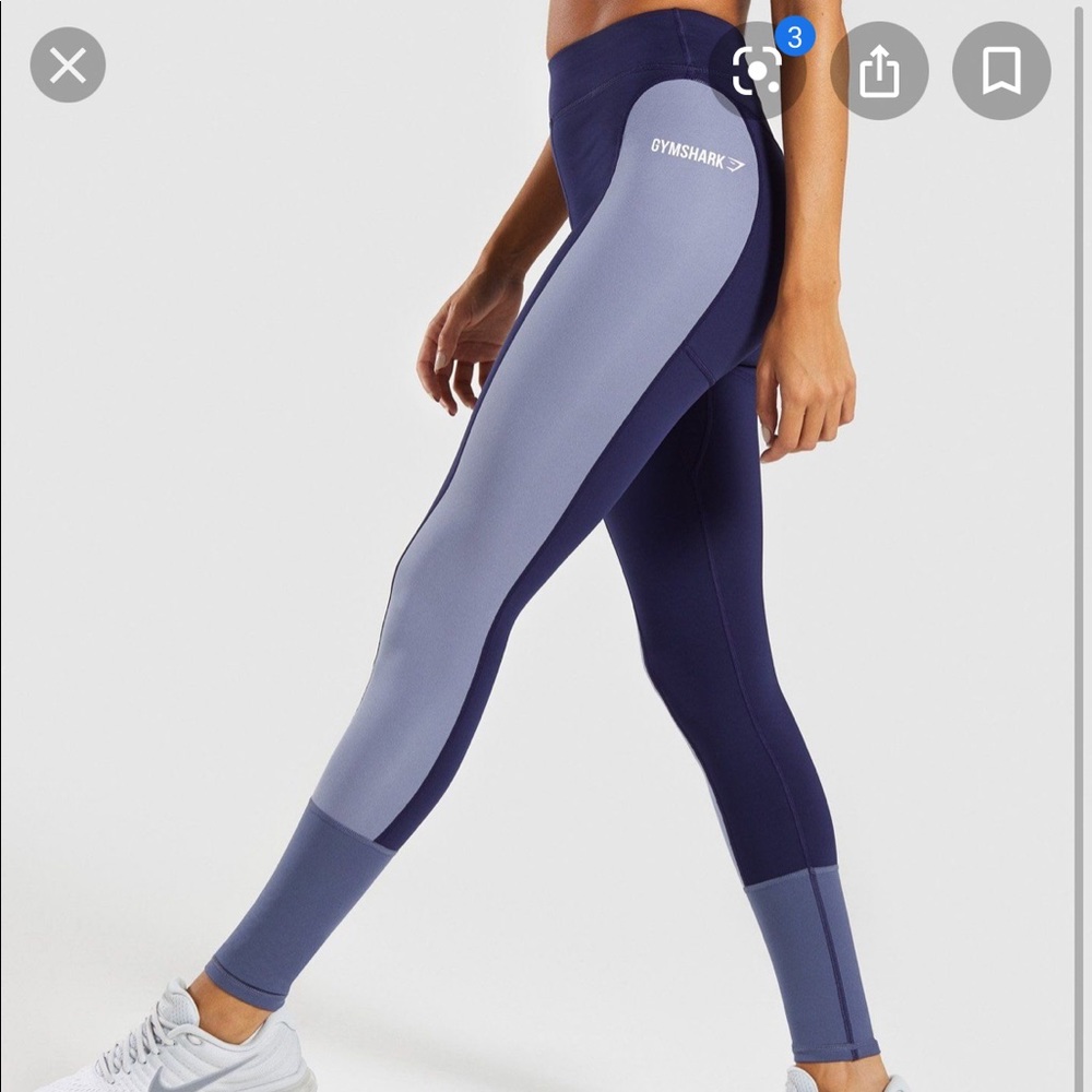 Gymshark illusion leggings, Worn once XS
